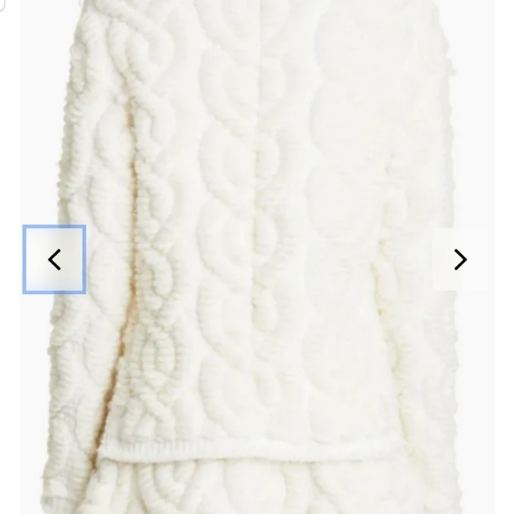 BRANDON MAXWELL SARABETH CABLE JACQUARD CREWNECK SWEATER size M - Picture 10 of 10